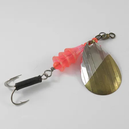 Lucky Strike Coffe Spoon Blizgė, Nikelis/Žalvaris/Raudona, 8g, #2590