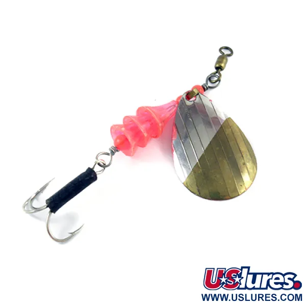 Lucky Strike Coffe Spoon Blizgė, Nikelis/Žalvaris/Raudona, 8g, #2590