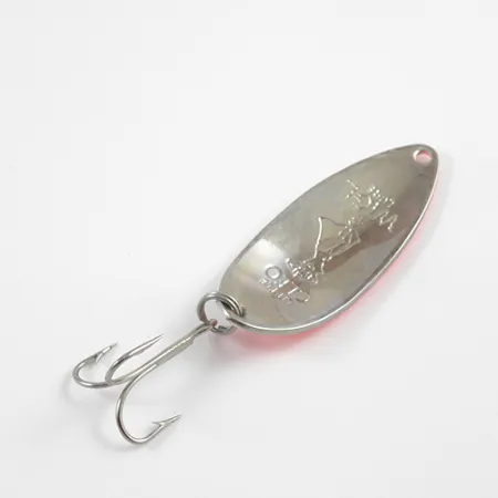 Little Cleo (Hula Girl) Blizgė, Balta/Raudona/Nikelis, 14g, #2604