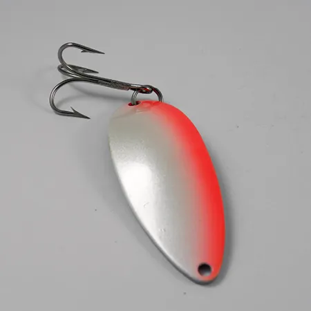 Little Cleo (Hula Girl) Blizgė, Balta/Raudona/Nikelis, 14g, #2604