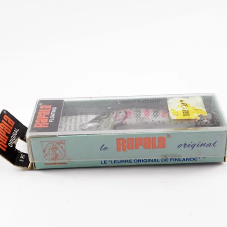 Rapala Original Floater Vobleris, Vaivorykštinis upėtakis, 2,3g, #2611