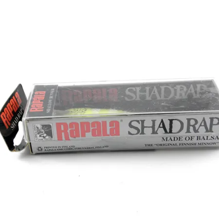 Rapala Shallow Shad Rap Vobleris, Ešerys, 7g, Balsa, #2613