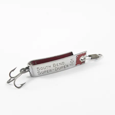 South Bend Super-Duper 501 Blizgė, Nikelis, 2,3g, Vintage, #2635