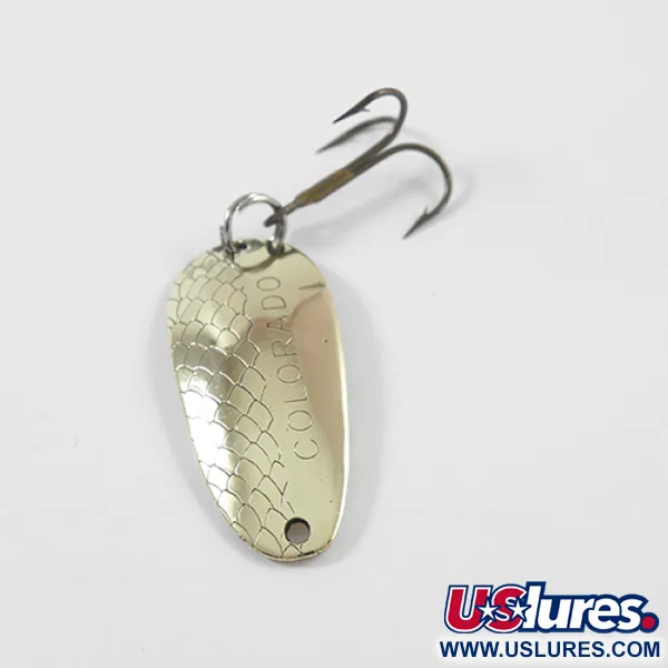 Thomas Colorado vartiklė, Auksinė, 7g, Žvynelių raštas, #2636