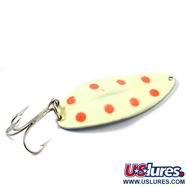 TODDCO Main liner Glow Blizgė, Glow White/Red/Nickel, 21g, #2662