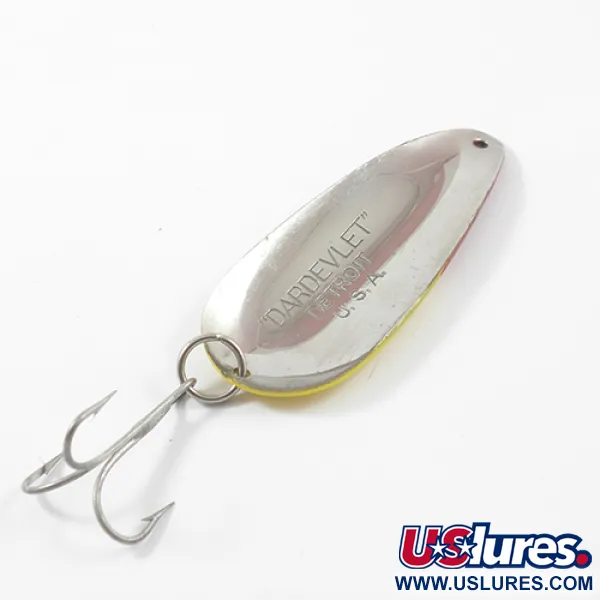 Dardevle Dardevlet Blizgė, Raudona/Geltona/Nikelis, 21g, Metimas, #2690