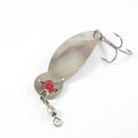 Lucky Strike One Eye Wiggler Blizgė, Nickel/Red Eye, 14g, #2709