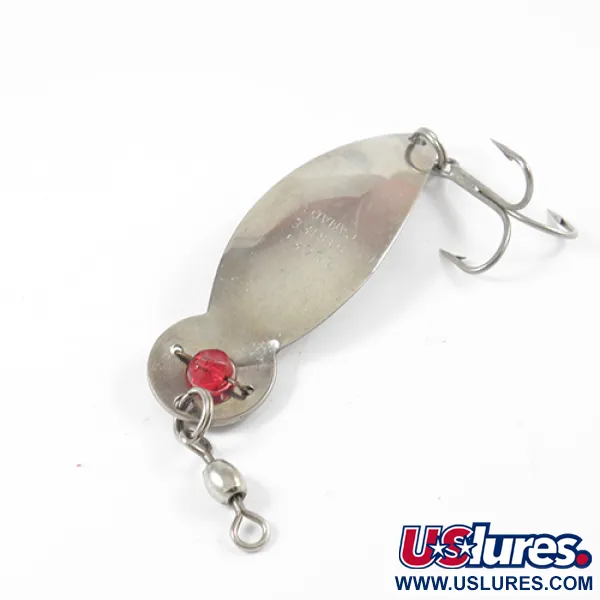 Lucky Strike One Eye Wiggler Blizgė, Nickel/Red Eye, 14g, #2709