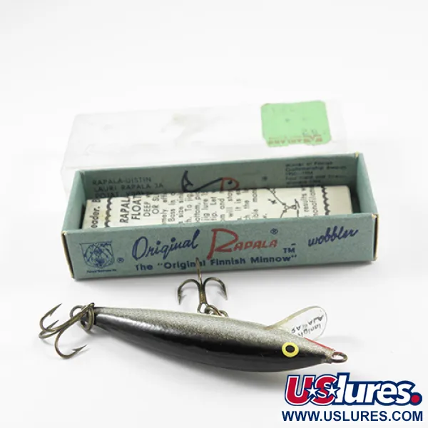 Rapala Original Floater Vobleris, Natūrali/Sidabrinė, 3.4g, #2722