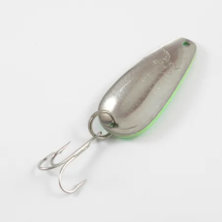 Blue Fox Tor-P-Do Blizgė, Žalia/Raudona/Nikelis, 14g, Lašo forma, #2757