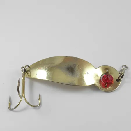 Lucky Strike One Eye Wiggler Blizgė, Auksinė / Raudona, 28g, #2759