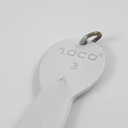 Glen Evans Loco 3 Blizgė, Balta/Holograma, 17g, Vintage, #2771