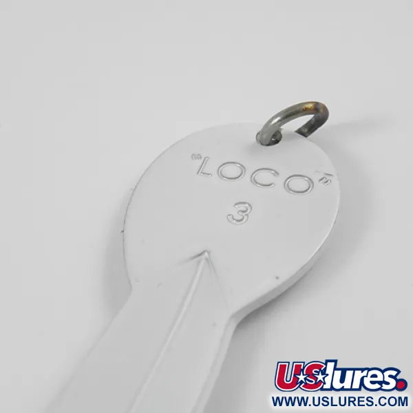 Glen Evans Loco 3 Blizgė, Balta/Holograma, 17g, Vintage, #2771