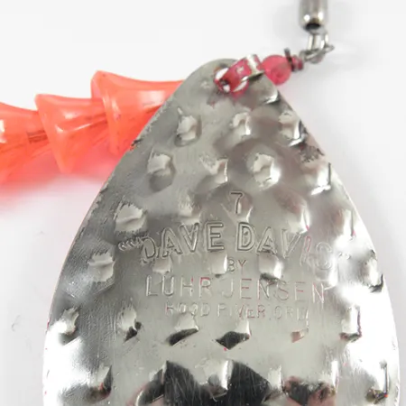 Luhr Jensen Dave Davis Velkiavimo sukrė, Rožinė/Nikelis, 17g, #2776