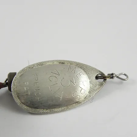 Mepps Aglia 3 dressed Sukrė, Nikelis, 7,3g, Rištas trišakis, #2793