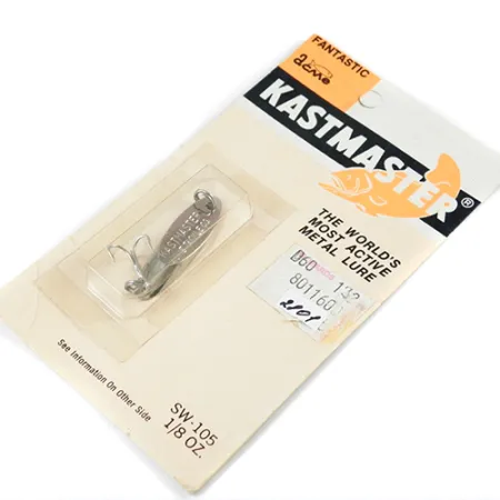 Acme Kastmaster Blizgė, Sidabrinė, 3,5g, Aerodinamiška, #2801