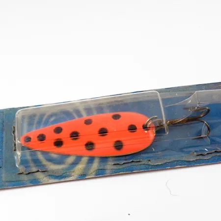 Weber Spoon Blizgė, Raudona / Juoda, 11g, Vintage OVP, #2802