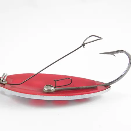 South Bend Sun Spot Blizgė, Nikelis / Raudona, 14g, nevažiažolė, #2807