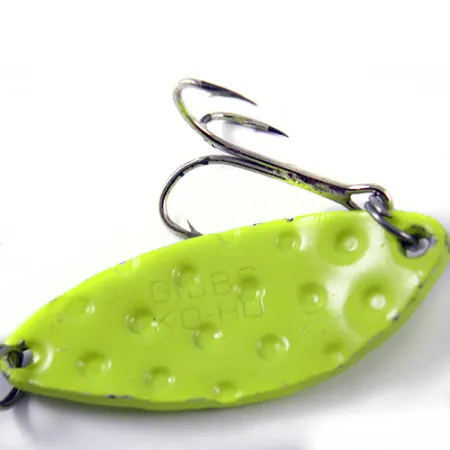 Gibbs KOHO Blizgė, Chartreuse, 14g, Kalinėtas paviršius, #2813