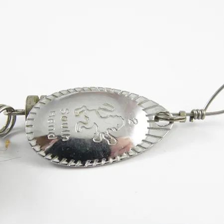 South Bend 2 Blyskė, Nikelis, 5,5g, Plunksnų uodega, #2817