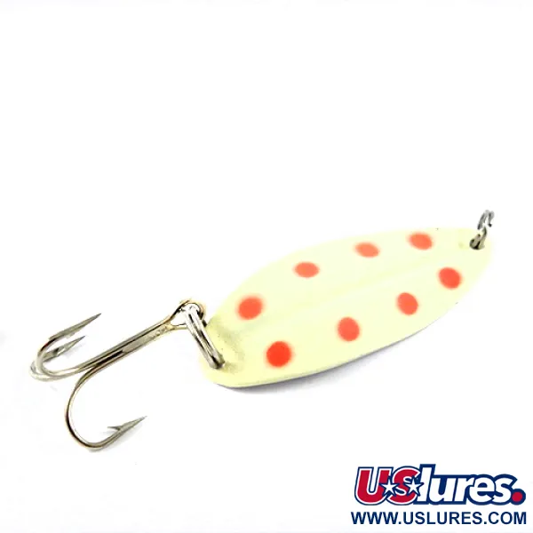 TODDCO Main liner Glow Vartiklė, Balta/Raudona/Nikelis, 12,5g, #2839