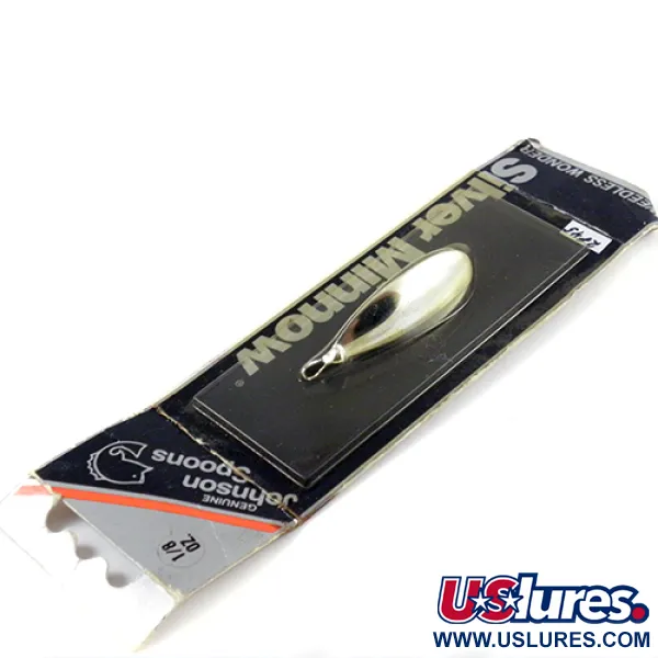Johnson Silver Minnow Blizgė, Auksinė, 5g, Nekabinanti, #2845