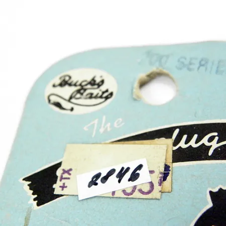 Buck Perry Spoonplug 700 Series, Raudona/Kreminė, 21g, Vintage, #2846