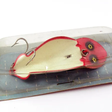 Buck Perry Spoonplug 700 Series, Raudona/Kreminė, 21g, Vintage, #2846