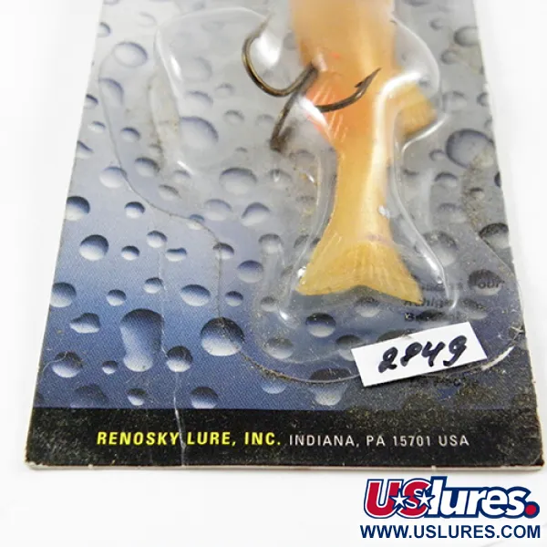 Renosky Sonic Swing Minnow Hibridinė Sukrė, Auksinė, 7g, #2849