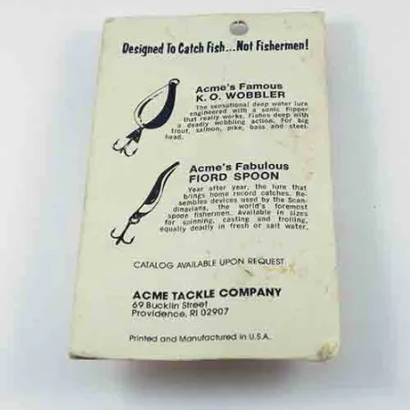 Acme Kastmaster Blizgė, Nikelis, 10,5g, Raudona Uodegėlė, #2851