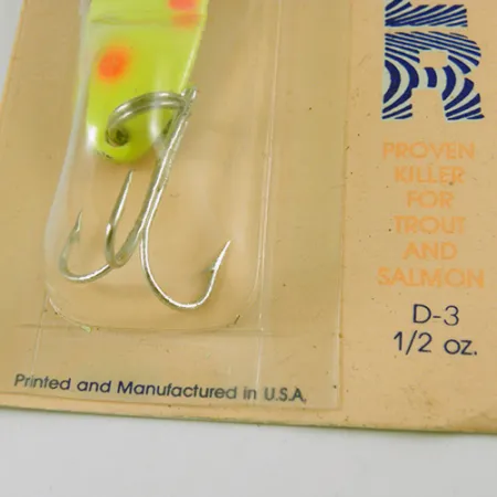 Acme Dazzler #3 Vartiklė, Geltona/Raudona/Nikelis, 17g, Lydekoms, #2884