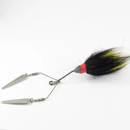 Jamison Shannon Persuader Twin Spinner, Nikelis, 18g, Bucktail, #2910