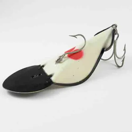 Buck Perry Spoonplug, Balta/Juoda, 28g, Struktūrinė žūklė, #2914