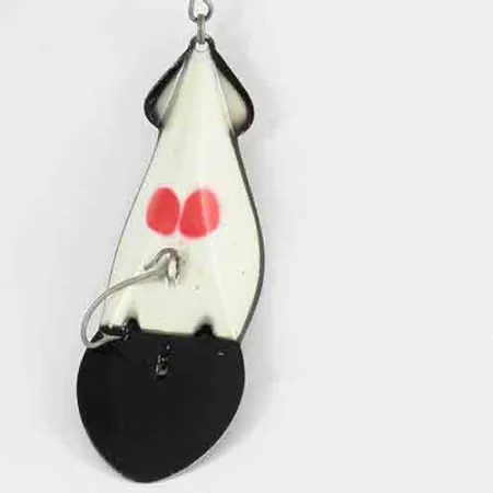 Buck Perry Spoonplug, Balta/Juoda, 28g, Struktūrinė žūklė, #2914