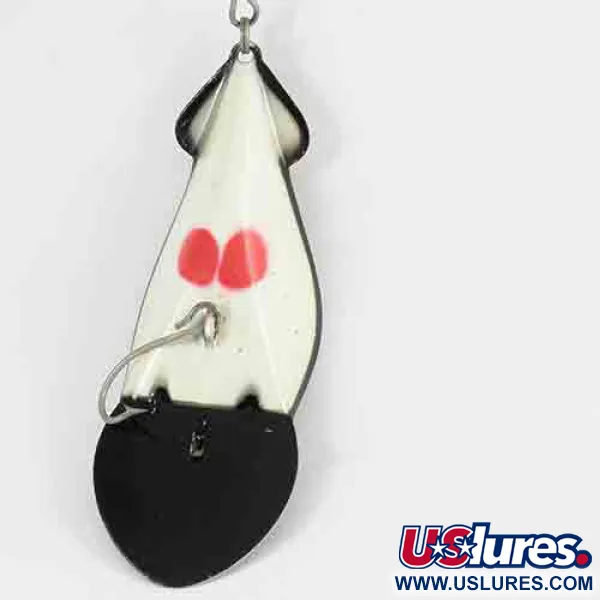 Buck Perry Spoonplug, Balta/Juoda, 28g, Struktūrinė žūklė, #2914