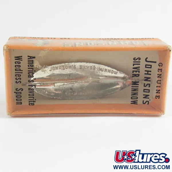 Johnson Silver Minnow Vartiklė, Silver, 5g, Sidabruota, #2934