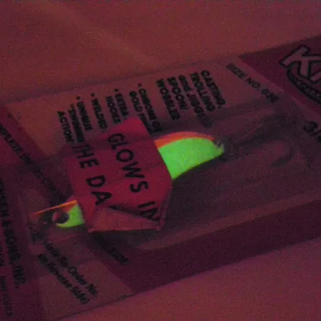 Luhr Jensen Krocodile Die #3 Blisgė, Balta/Raudona Glow, 17,7g, #2936