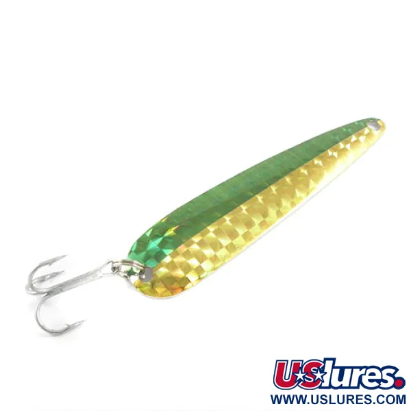 Dardevle Flutter-Chuck Blizgė, Nikelis/Geltona/Žalia, 8g, #2942