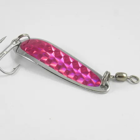 Luhr Jensen Krocodile Die #3 Blizgė, Nikelis/Alyvinė, 10g, #2944