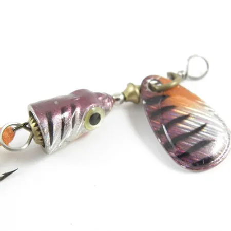 Blue Fox Vibrax Shallow Sukrė, Rainbow Perch, 4g, Plunksnos, #2948