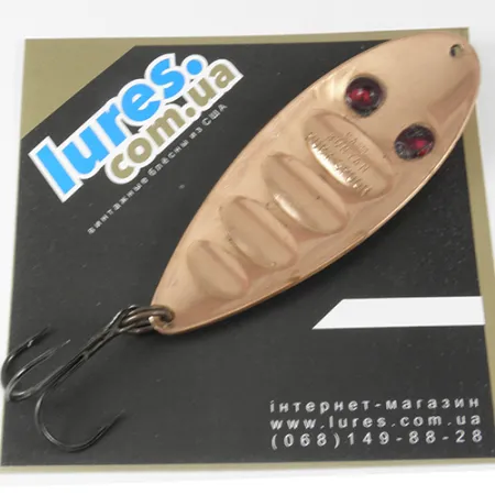 Paul Bunyan Ruby Spoon Blizgė, Varis, 25g, Raudonos Akys, #2960