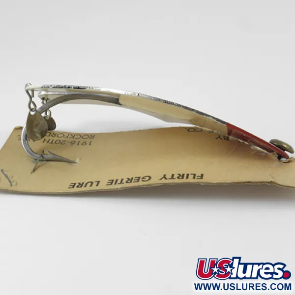 Weedless Flirty Gertie Blizgė, Nikelis / Raudona, 21g, Nelaidi, #2961