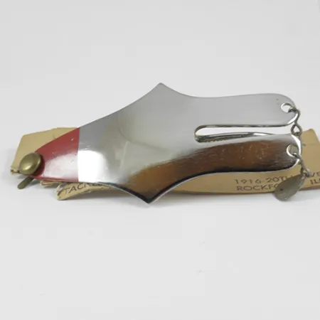 Weedless Flirty Gertie Blizgė, Nikelis / Raudona, 21g, Nelaidi, #2961