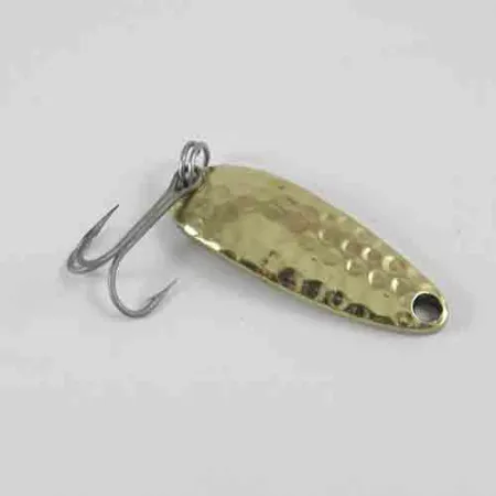 Luhr Jensen Krocodile Blizgė, Kaltas žalvaris, 9g, #2964