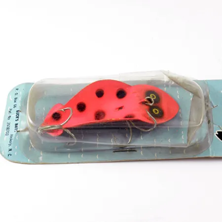 Buck Perry Spoonplug Series 200 Blisgė, Raudona / Juoda, 17g, #2978