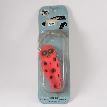 Buck Perry Spoonplug Series 200 Blisgė, Raudona / Juoda, 17g, #2978