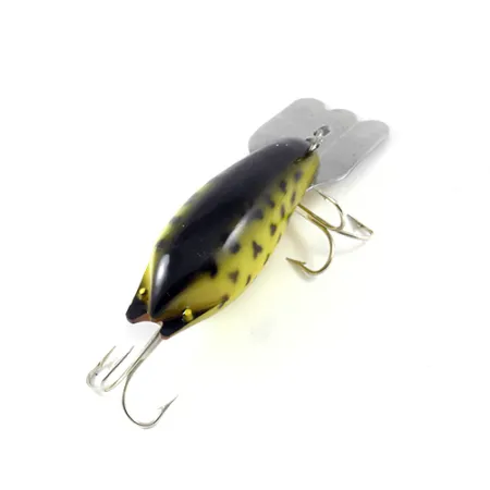Fred Arbogast Mud Bug Vobleris, Geltona / Juoda, 14g, Metalinis liež., #2985