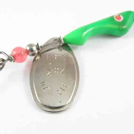 Erie Dearie Walleye Killer Sukrė, Nikelis / Žalia, 9g, JAV, #2991