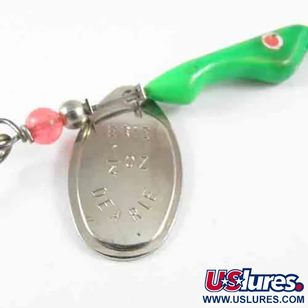 Erie Dearie Walleye Killer Sukrė, Nikelis / Žalia, 9g, JAV, #2991