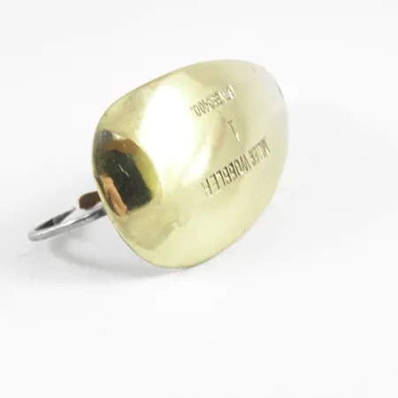 Miller Weedless Wobbler Blizgė, Auksinė, 14g, Nežolėta, #2995